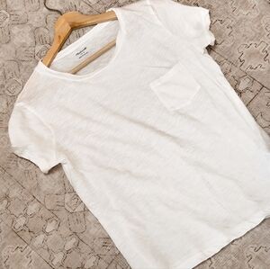 Madewell Basic White Pocket T-Shirt